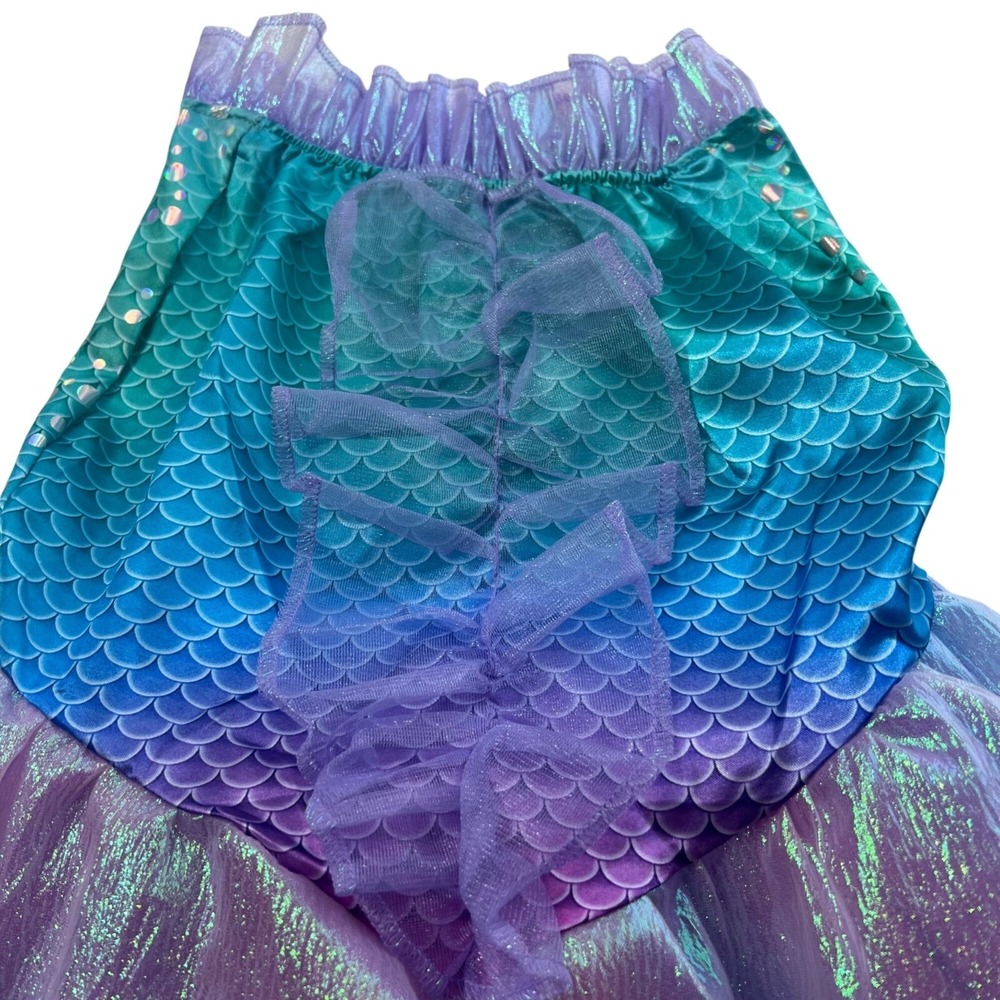 Disney Little Mermaid Ariel Costume Girls 4-6X - Picture 7 of 10